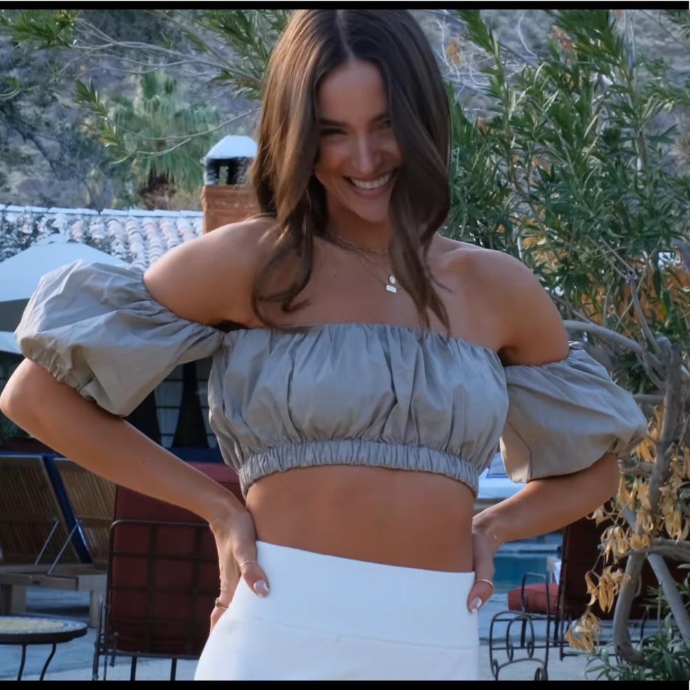 LPA Sofia Top in Vanilla Latte Size Small - NWOT